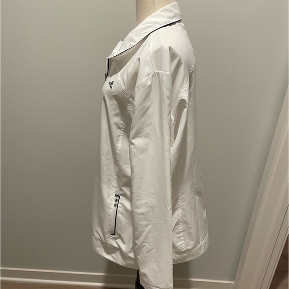 Adidas Lightweight Full Zip Jacket With Zip-Up Pockets - Picture 5 of 7